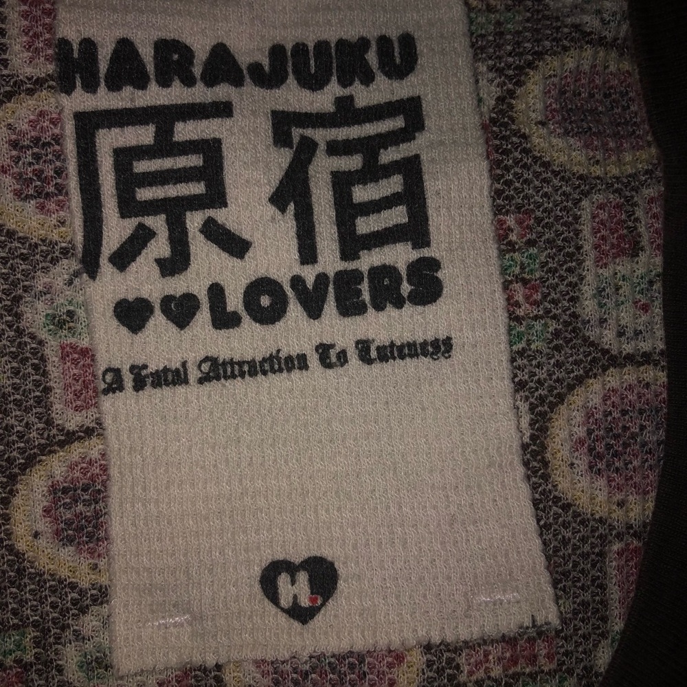 Harajuku for Lovers Gwen Stefani Top Shirt Womens JR Sz XL 2005 Designer-sample - Picture 5 of 8